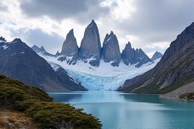 Montagnes majestueuses de Patagonie